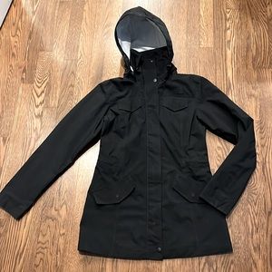 The North Face women’s hooded rain jacket